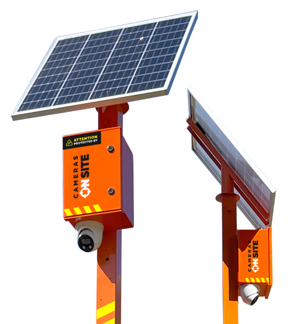 Solar On Site Security Cameras